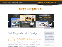 Tablet Screenshot of gotheagle.com
